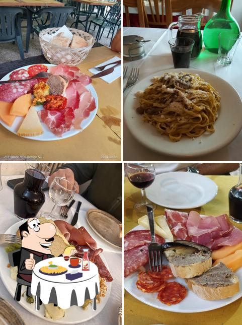 Piatto di formaggi al Osteria del Bottaccione