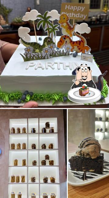 Chocolate cake at HEAVENLY CAKES CHEVAYOOR