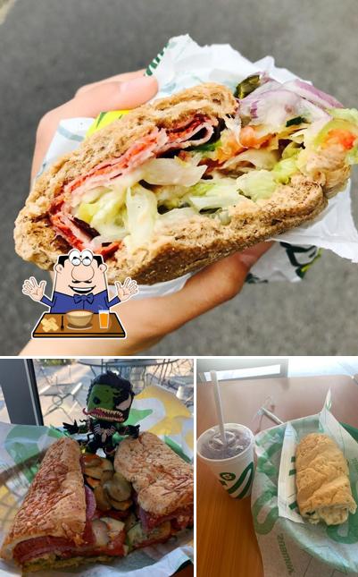 Comida em Subway