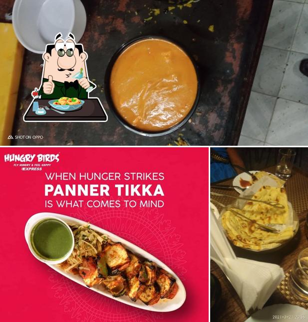 Food at The Hungry Bird Restaurant