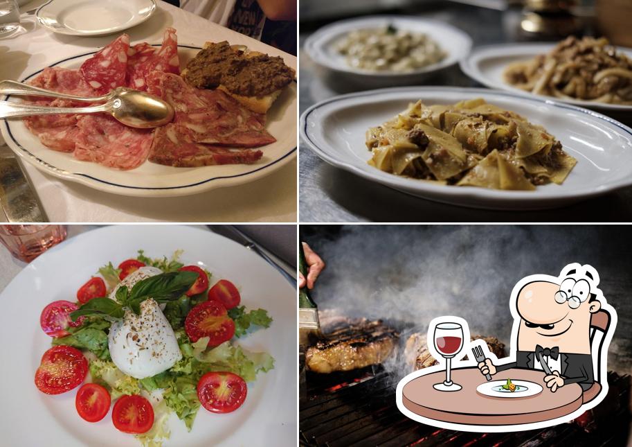 Platti al Ristorante Buca Lapi