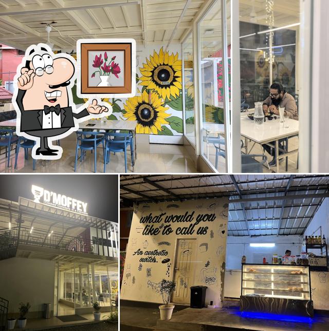 The interior of D’Moffey Restocafe