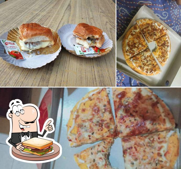 Grilled cheese sandwich at The Hunger Station Unit I