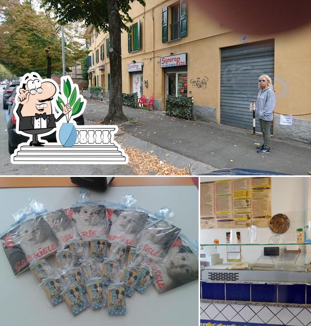 Gli esterni di Signora Pizza