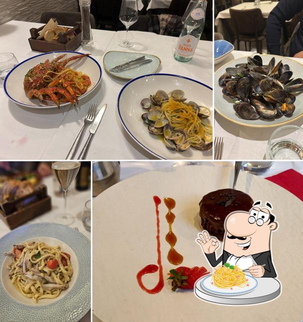 Spaghetti alla carbonara al The Fish Ristopescheria - Milano