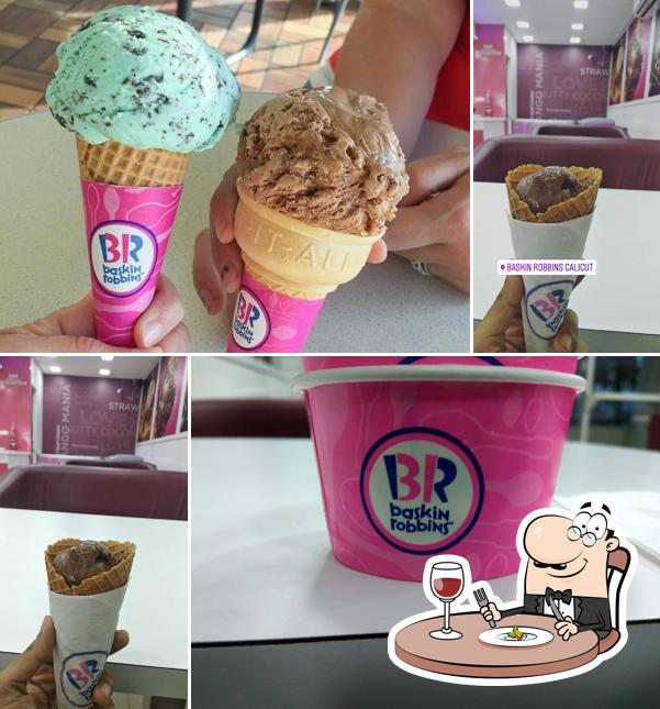 Gelato at Baskin Robbins
