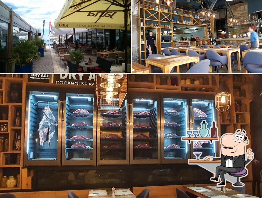 Dai un'occhiata agli interni di Harbor CookHouse & Club