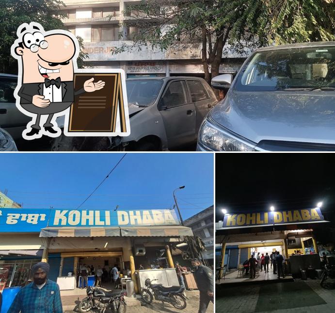 The exterior of Kohli Dhaba