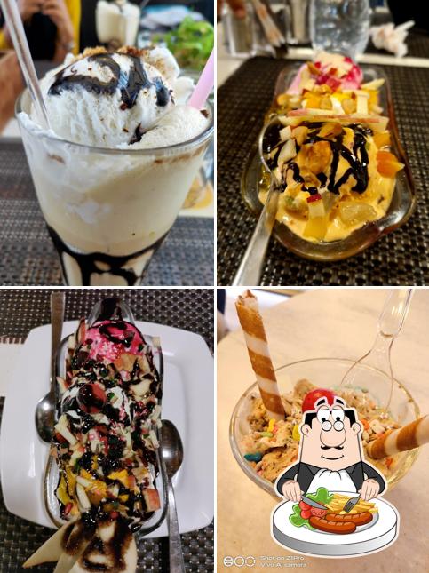 Ice cream at Level T The Roof Top Lounge