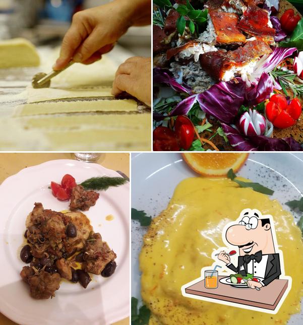 Cibo al Osteria del Seminario ..dove i sapori della Tuscia e della Sardegna si incontrano