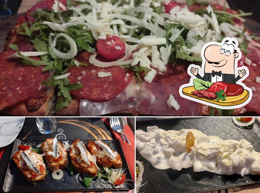 Carpaccio di manzo al Spaghetteria Toni