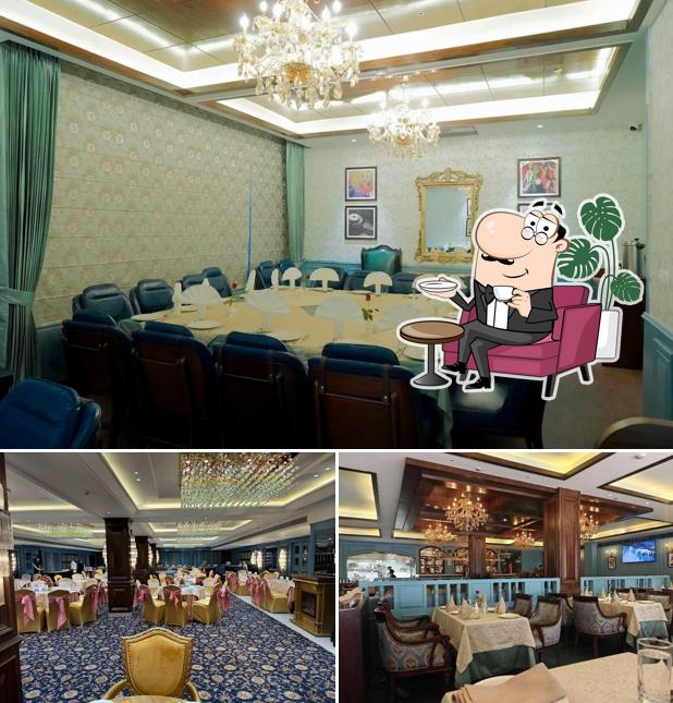 The interior of Swagath Restaurant & Bar