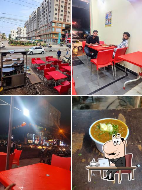 The interior of Delight pav bhaji & icecream