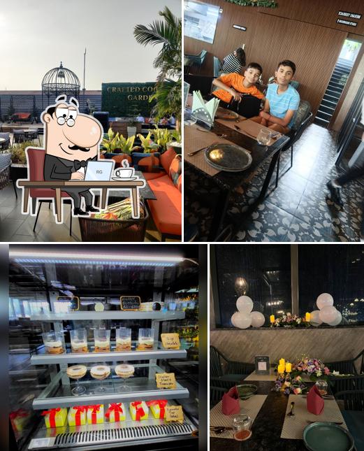 The interior of Meraki Culinary Bar & Kitchen