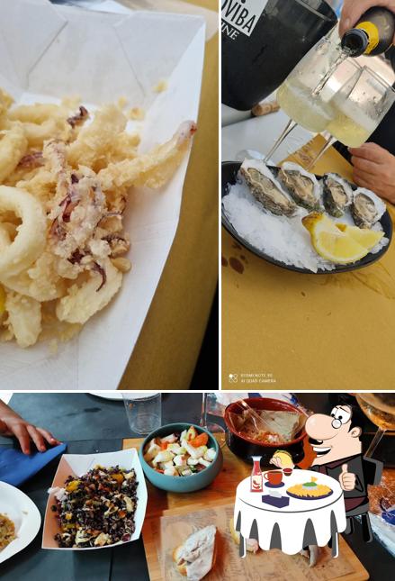 Piatto di formaggi al Pescheria Pacifico Adolfo - Fraz.Lido di Latina