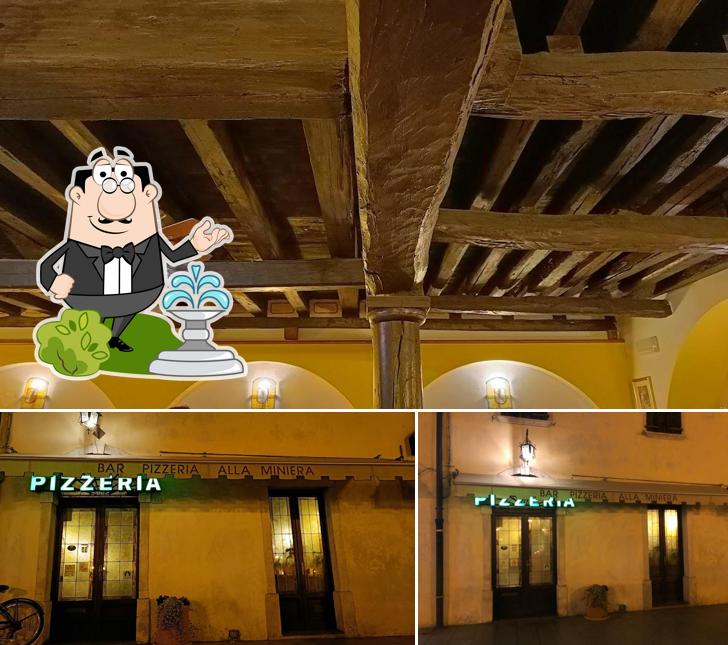 Gli esterni di Pizzeria alla Miniera Eredi De Rosa Catello