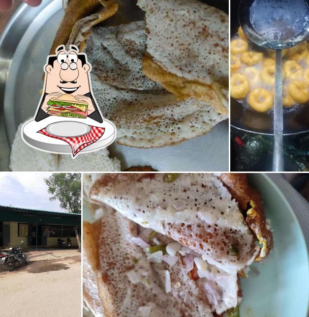 Club sandwich at Sri Sai Tiffins