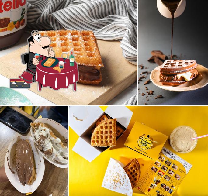 Waffles at The Waffle Bar