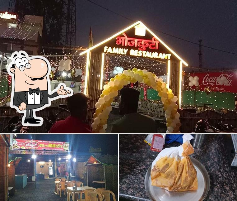 Bhojkuti Dhaba And Family Restaurant is distinguished by interior and food