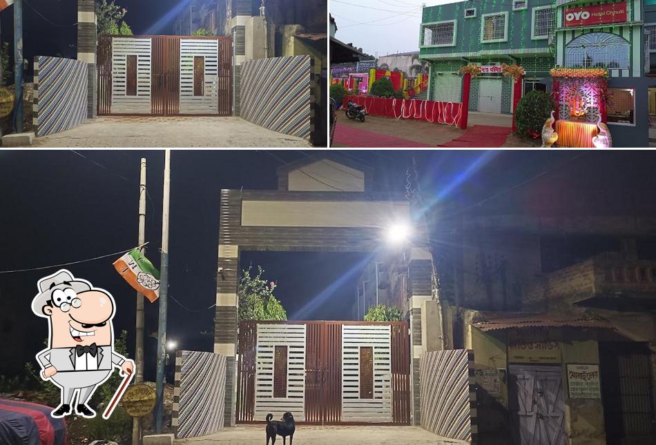 The exterior is an important feature of CHHUTI Hotel & Restaurant