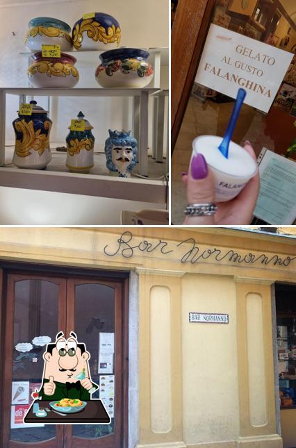 Cibo al Bar Gelateria Normanno