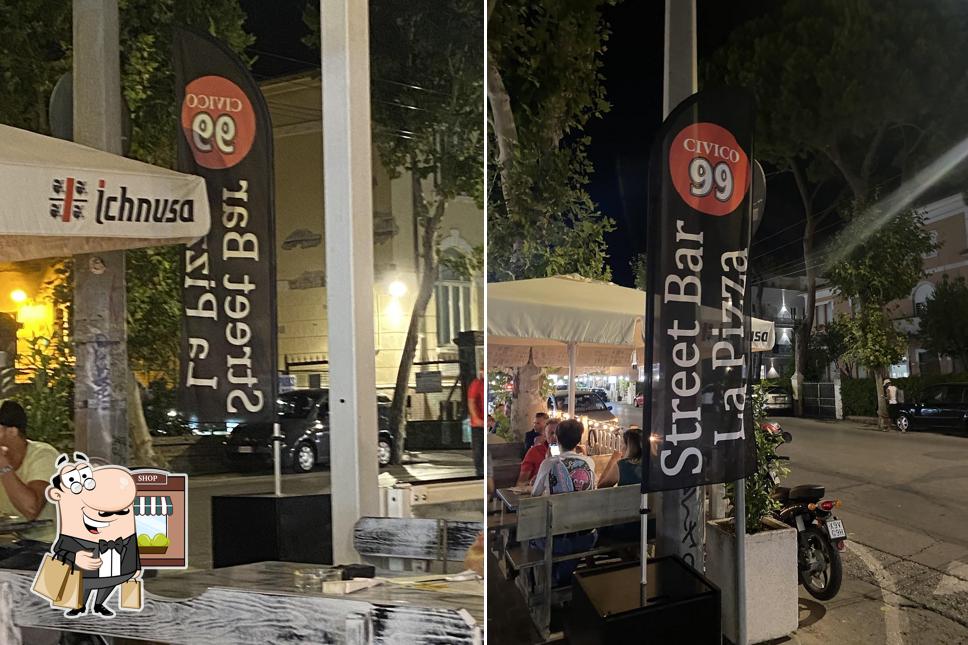 Gli esterni di Civico 99