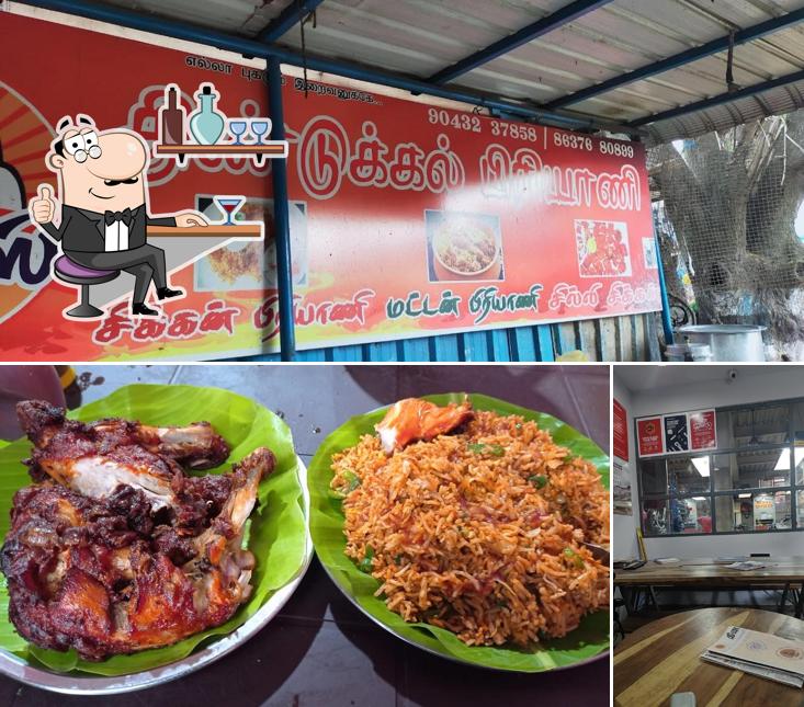 The interior of FAMOUS DINDUGUL BIRIYANI