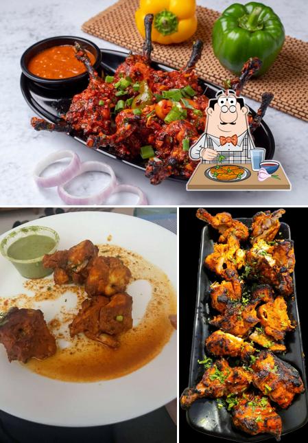 Chicken wings at Hotel Sai Leela