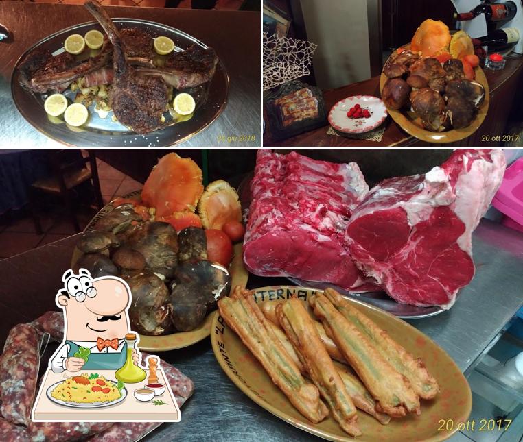 Platti al Trattoria La Lanterna Castelbuono