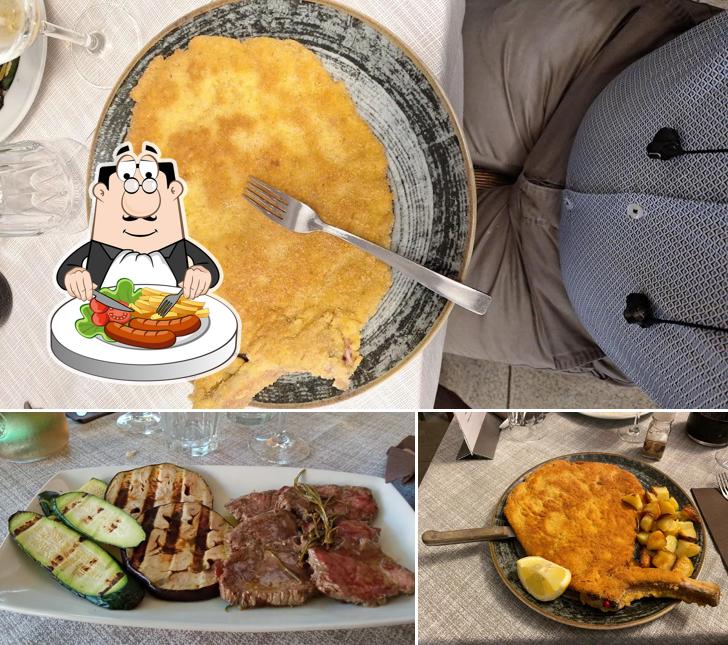 Platti al Trattoria Del Ponte