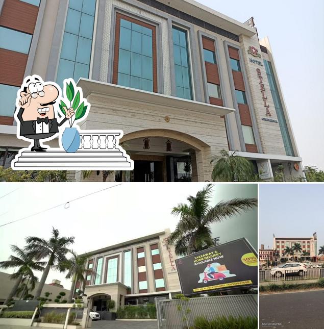 The exterior of Hotel Stella Continental
