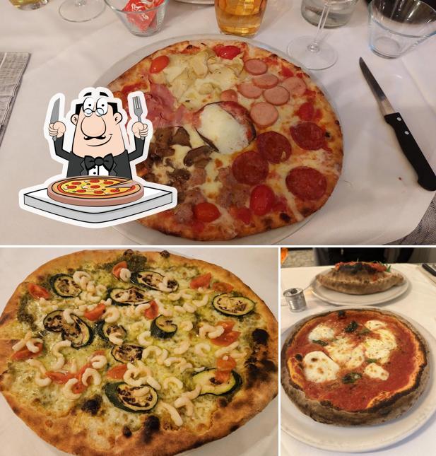 Scegli tra le svariate varianti di pizza