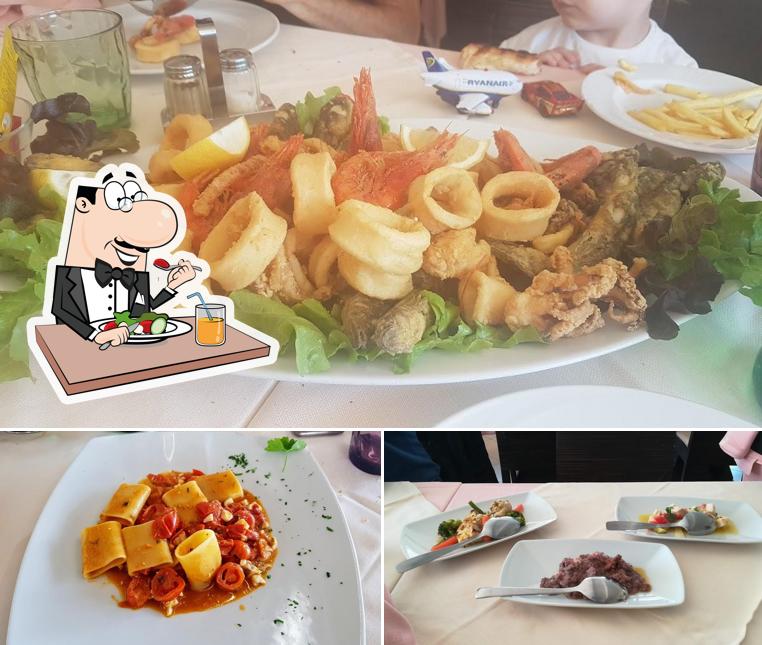 Platti al Ristorante La Marinella
