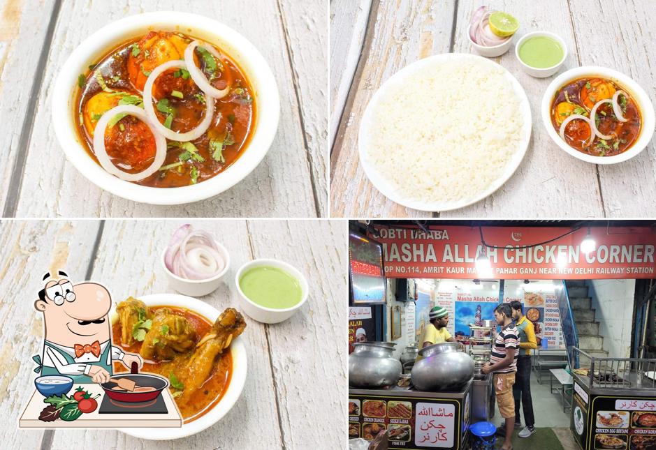 Chicken curry at MASHAALLAH CHICKEN CORNER