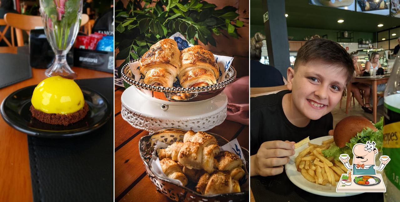 Platos en Famoso Pão Araguari