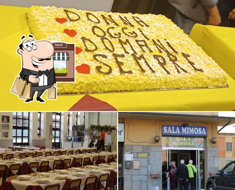 Gli esterni di Sala Mimosa