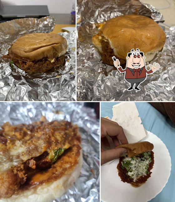 Pulled pork sandwich at The High Joint- Burgers