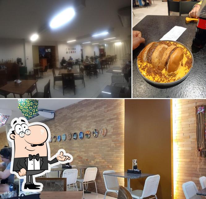 O interior do Rustik Hamburgueria