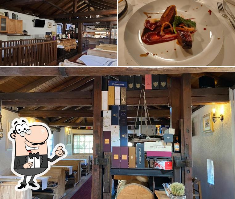 Ristorante Vecchia Segheria si caratterizza per la interni e cibo