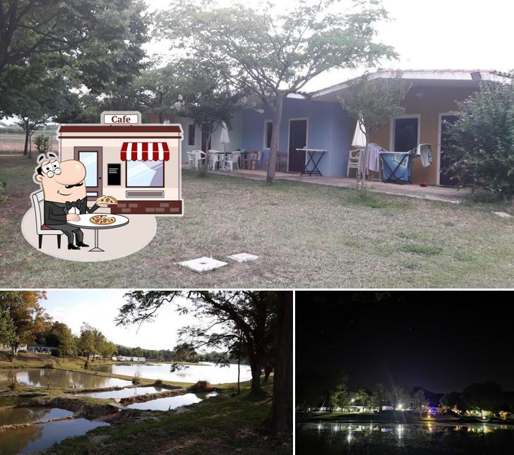 La parte esterna è una caratteristica importante di Lago Azzurro Camping Area Camper