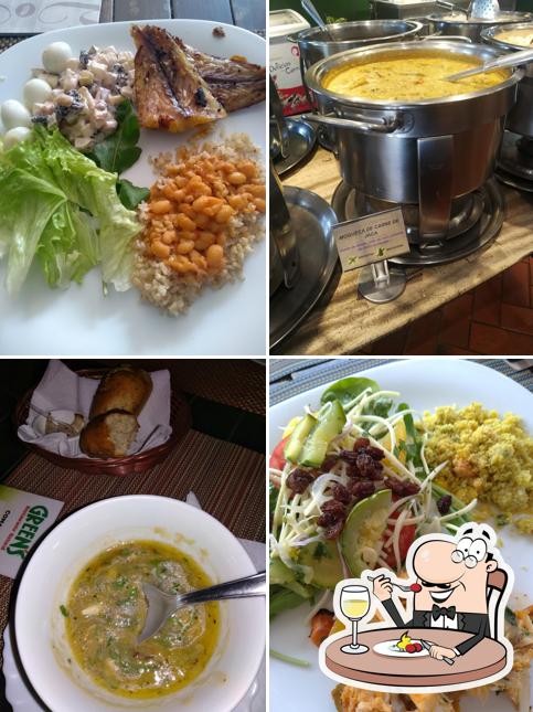 Platos en Green's Restaurante Natural