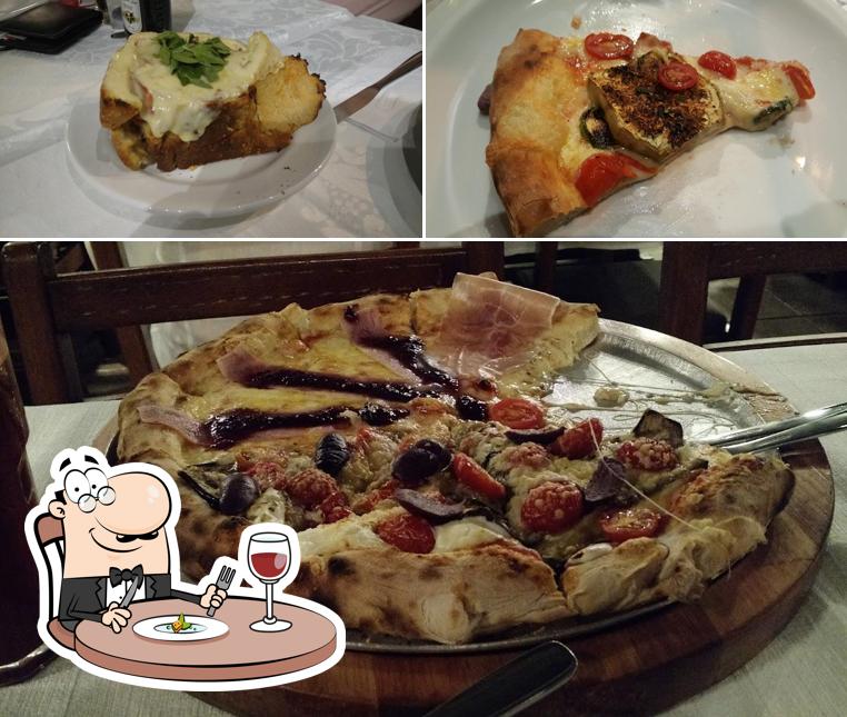 Platos en Fornarina Pizza