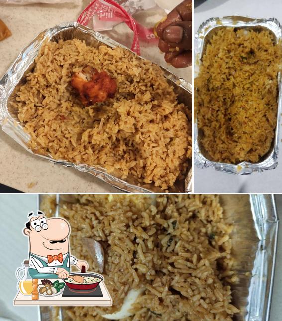 Fried rice at Bismi hotel