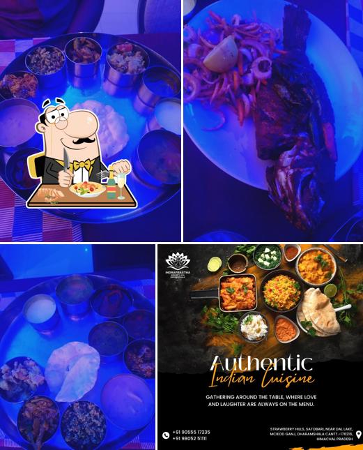 Food at Indraprastha Bar