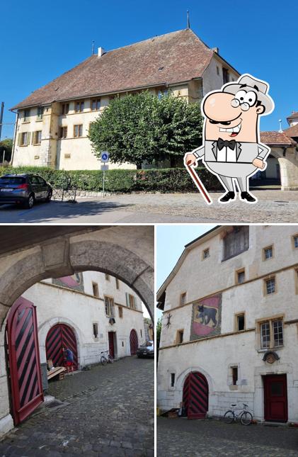 Gli esterni di La Cave de Berne