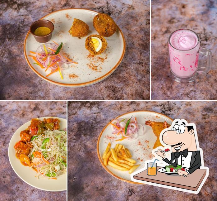 Food at Tiya's Cafe