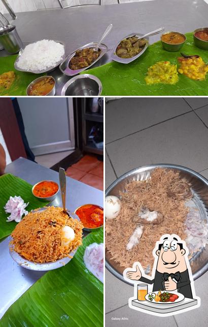 Food at Hotel Pandian
