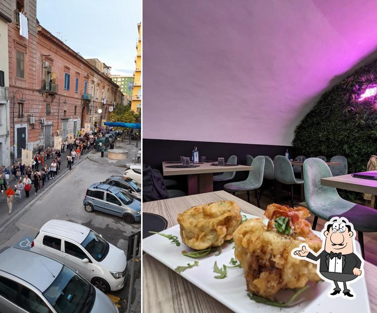 Gli interni di Pizzeria La borgata