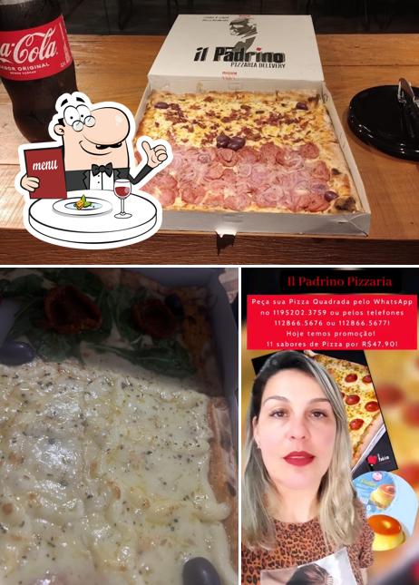 Platos en IL Padrino Pizza Quadrada