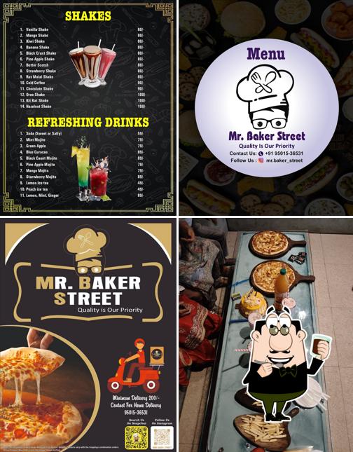 Enjoy a beverage at Mr. Baker Street